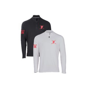 *NEW*Fairfield Boys Hockey Quarter Zip Wicking Pullover in Black or White