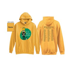 Limited Edition NMYB Nutcracker 2025 Heavyweight Cotton Hoody in Gold