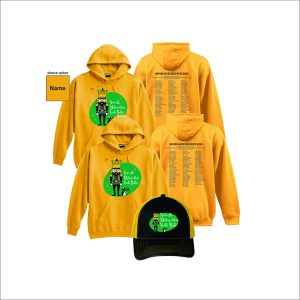 **SPECIAL-Buy 2 Get a FREE Hat** NMYB Nutcracker Limited Edition 2 Hoodies in Gold