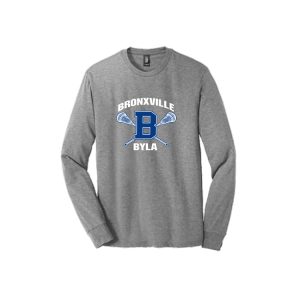 *NEW COLOR* BYLA LONG Sleeve Tri Blend Tee in Grey