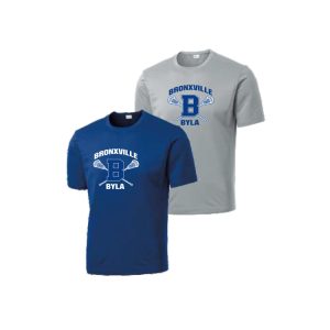 *NEW COLOR* BYLA SHORT Sleeve Wicking Tee in Royal Blue or Grey