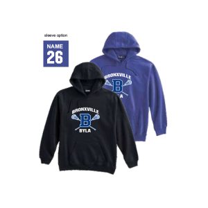 BYLA Heavyweight Hoody in Royal Blue Or Black