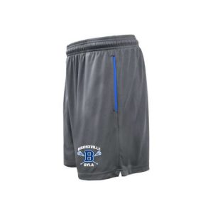BYLA Boys Lacrosse Practice Shorts in Grey