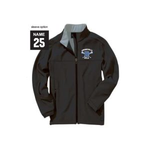 *NEW Great for the Family* BYLA Soft-Shell Jacket- NO HOOD- in Black