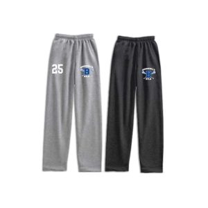 BYLA Lacrosse Heavyweight Fleece Sweatpants In Black or Grey