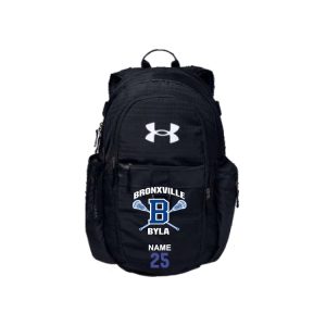 BYLA Under Armour Team Hustle 6.0 Backpack In Black