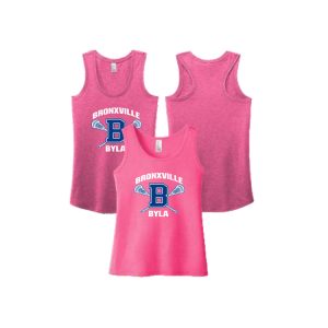 *NEW* BYLA Girl's/Women's Racerback Tank Top in Pink