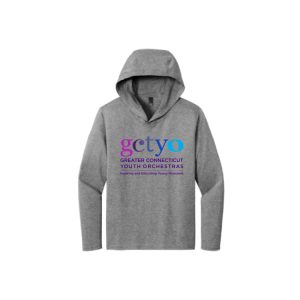 *NEW* GCTYO LONG Sleeve HOODED Tri Blend Tee in Grey