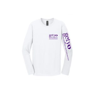 *NEW* GCTYO LONG Sleeve Soft Brushed Cotton Tee in White