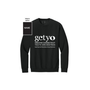 *NEW* GCTYO Heavyweight Crew Neck Sweatshirt in Black
