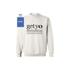 *NEW* GCTYO Heavyweight Crew Neck Sweatshirt in White