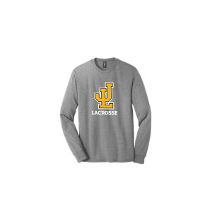 Jonathan Law Lacrosse LONG Sleeve Tri Blend Tee in Grey
