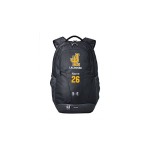 Jonathan Law Lacrosse Under Armour Hustle Team 6.0 Backpack in Black