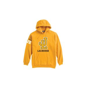Jonathan Law Lacrosse Heavyweight Hoody Sweatshirt in Athletic Gold
