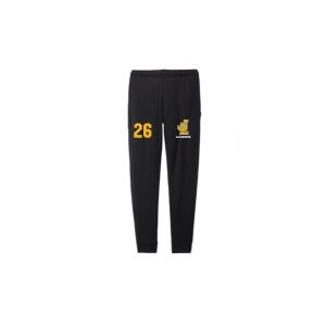 Jonathan Law Lacrosse Ultra Soft Heavyweight 10 oz Fleece Joggers in Black