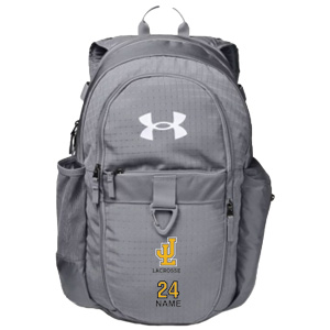 Jonathan Law Under Armour Team LACROSSE Backpack In Grey