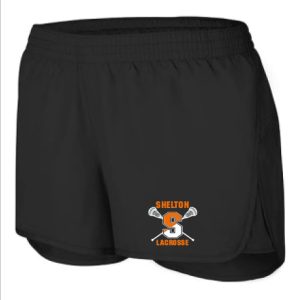 *NEW* Shelton Youth Lacrosse GIRLS Jersey Knit Shorts in Black