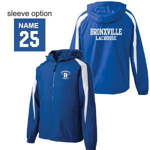 *NEW* BYLA LINED Full Zip Team Jacket in Royal/White