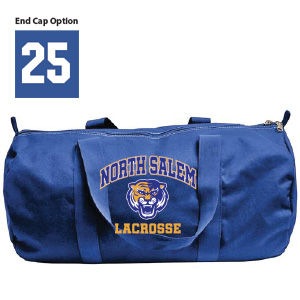 *NEW* North Salem Lacrosse CUSTOM Youth Large Lacrosse Bag in Royal with Player #