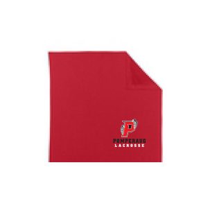 Pomperaug Youth Lacrosse XL Stadium Blanket in Red