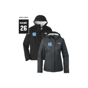 *NEW*Bronxville Lacrosse Men's and Women's NORTHFACE Dry Vent Rain Jacket in Black