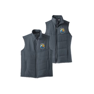 **NEW**Great for Moms & Dads** Surge Lacrosse Puffer Vest in Dark Grey